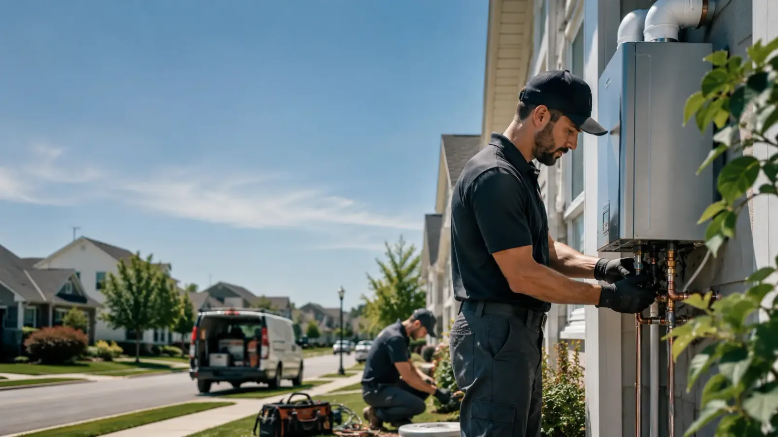 Tankless Water Heater Installation in Luck, WI